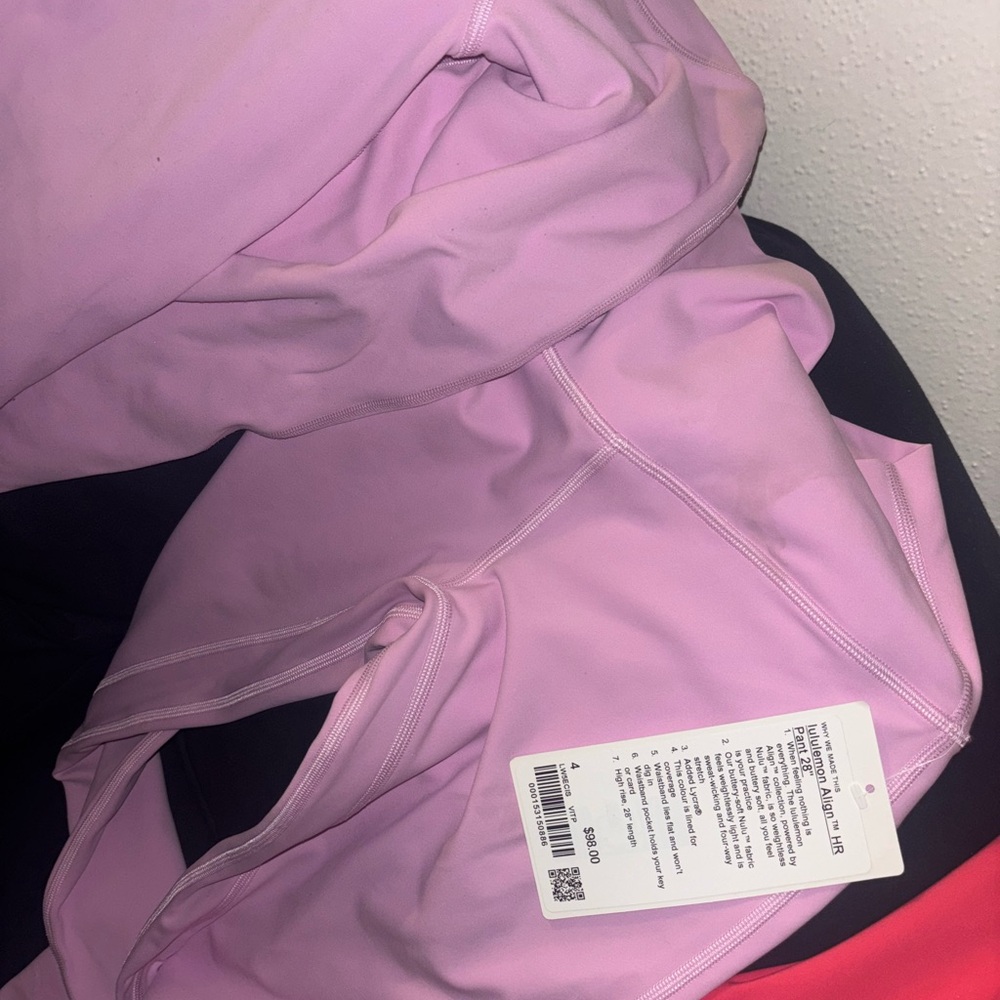 Lululemon Athletica Light Pink Leggings
